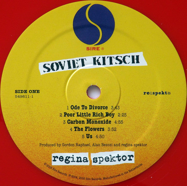 Regina Spektor - Soviet Kitsch (RSD) (Sealed) (Used LP)