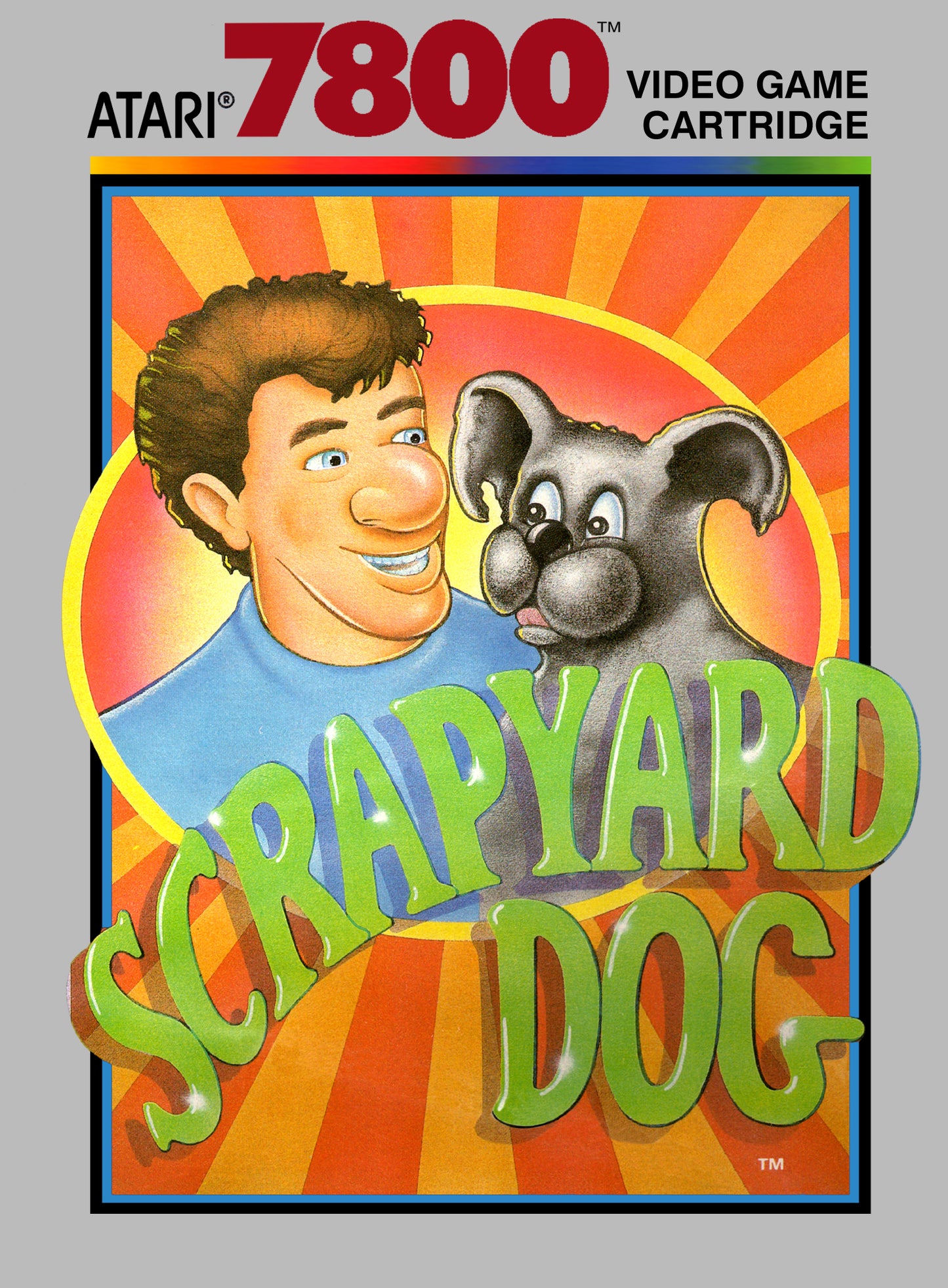 SCRAPYARD DOG - ATARI7800