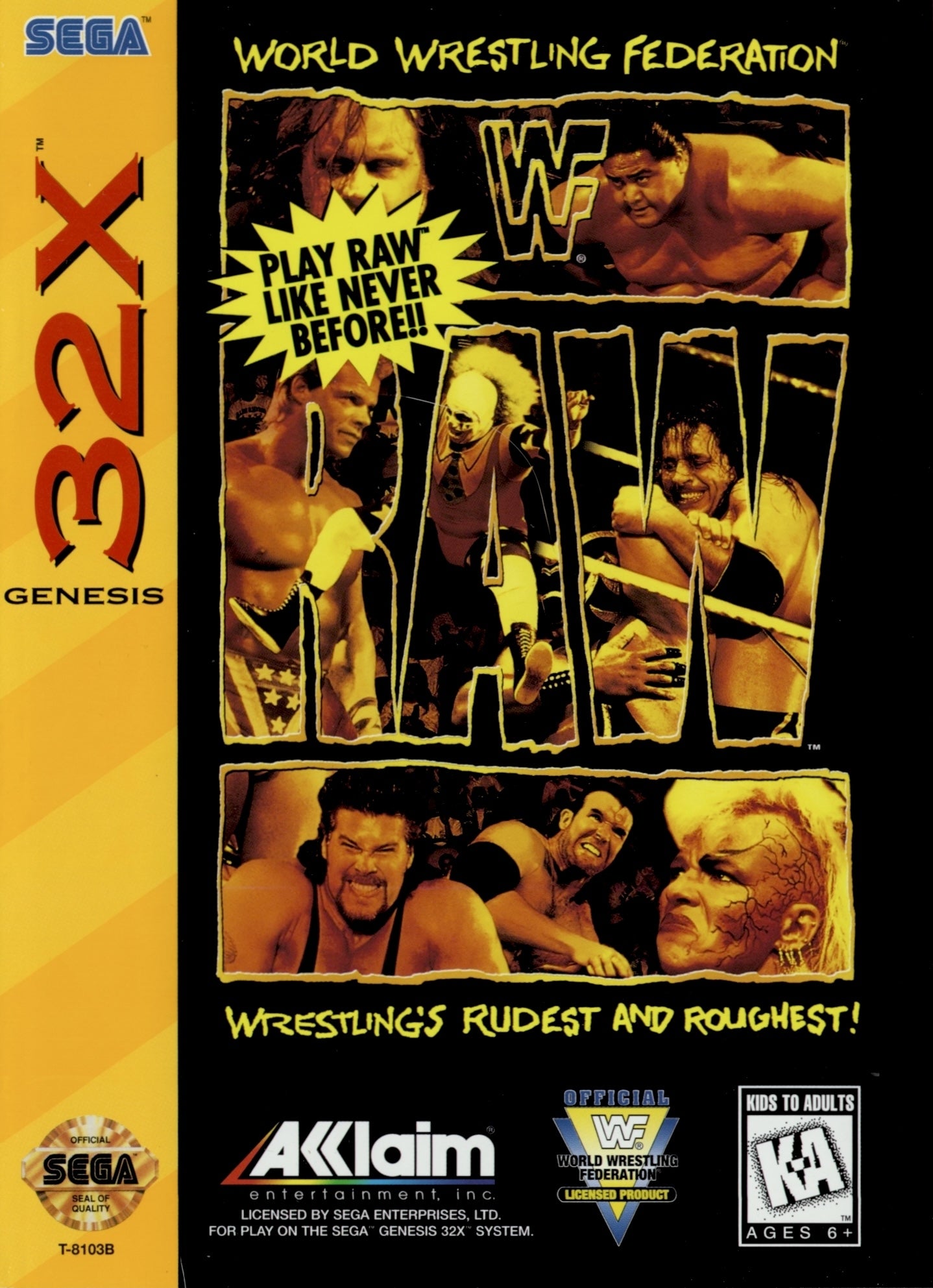 WWF RAW - 32X