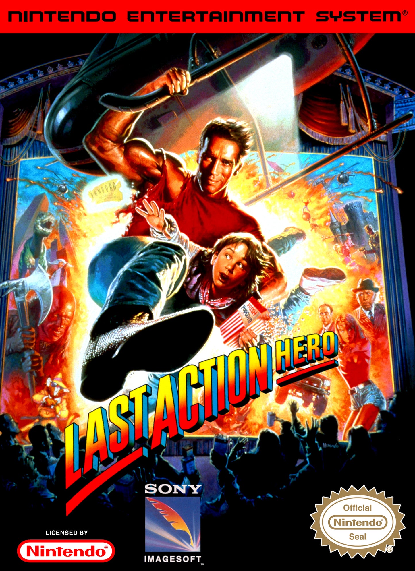 LAST ACTION HERO - NES (W/BOX)