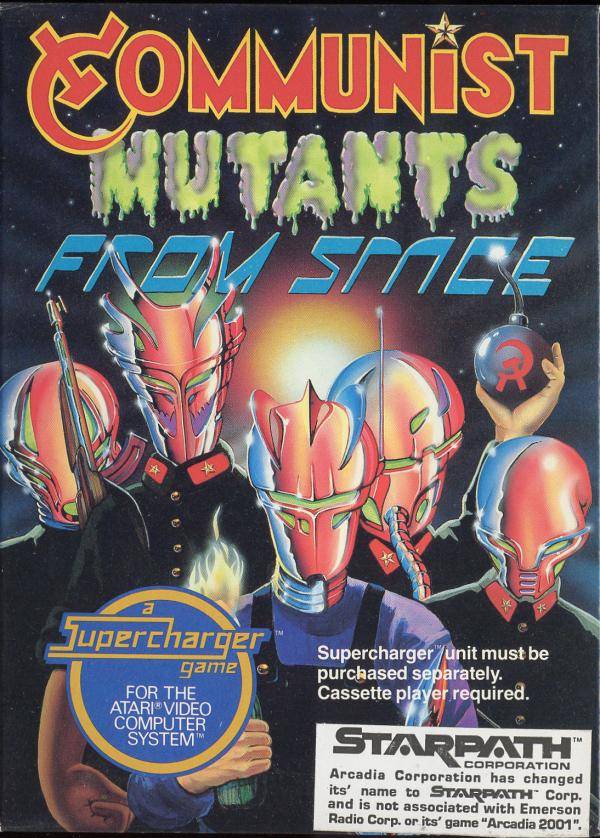COMMUNIST MUTANTS FROM SPACE - ATARI2600