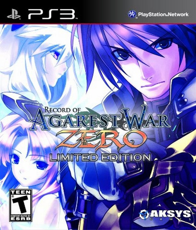 RECORD OF AGAREST WAR ZERO: LIMITED EDIT - PS3