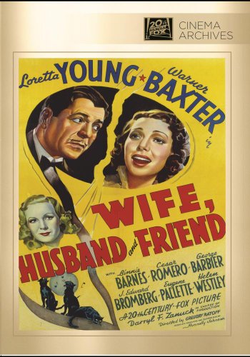 WIFE, HUSBAND & FRIEND - DVD-20TH CENTURY FOX CINEMA ARCHIVES