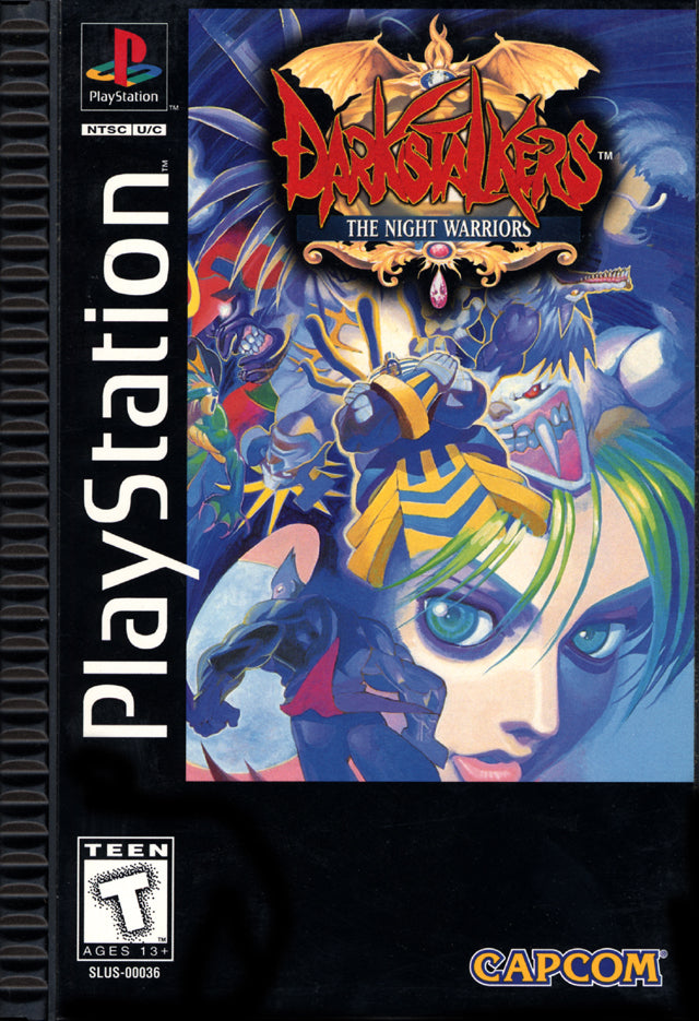 DARKSTALKERS: THE NIGHT WARRIORS (LONGBO - PS1