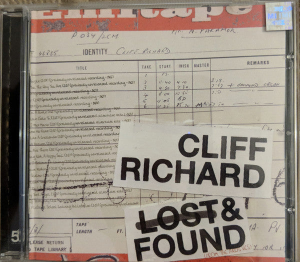 RICHARD, CLIFF - LOST & FOUND