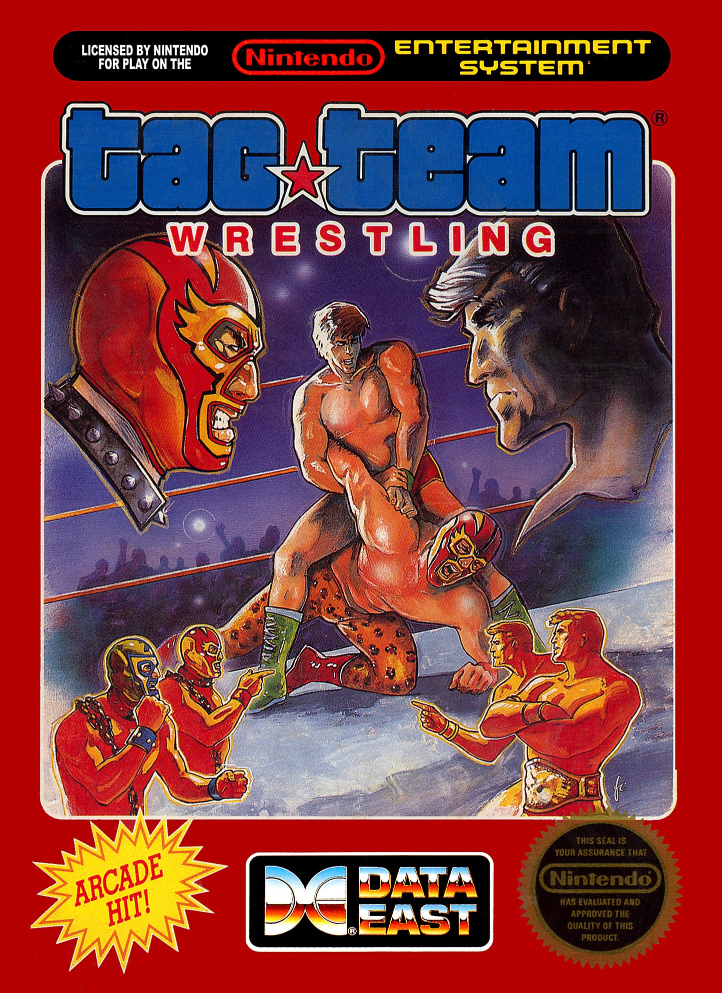TAG TEAM WRESTLING - NES