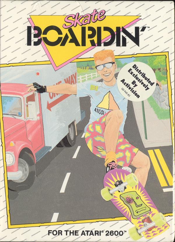 SKATE BOARDIN': A RADICAL ADVENTURE - ATARI2600