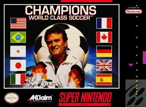 CHAMPIONS WORLD CLASS SOCCER - SNES