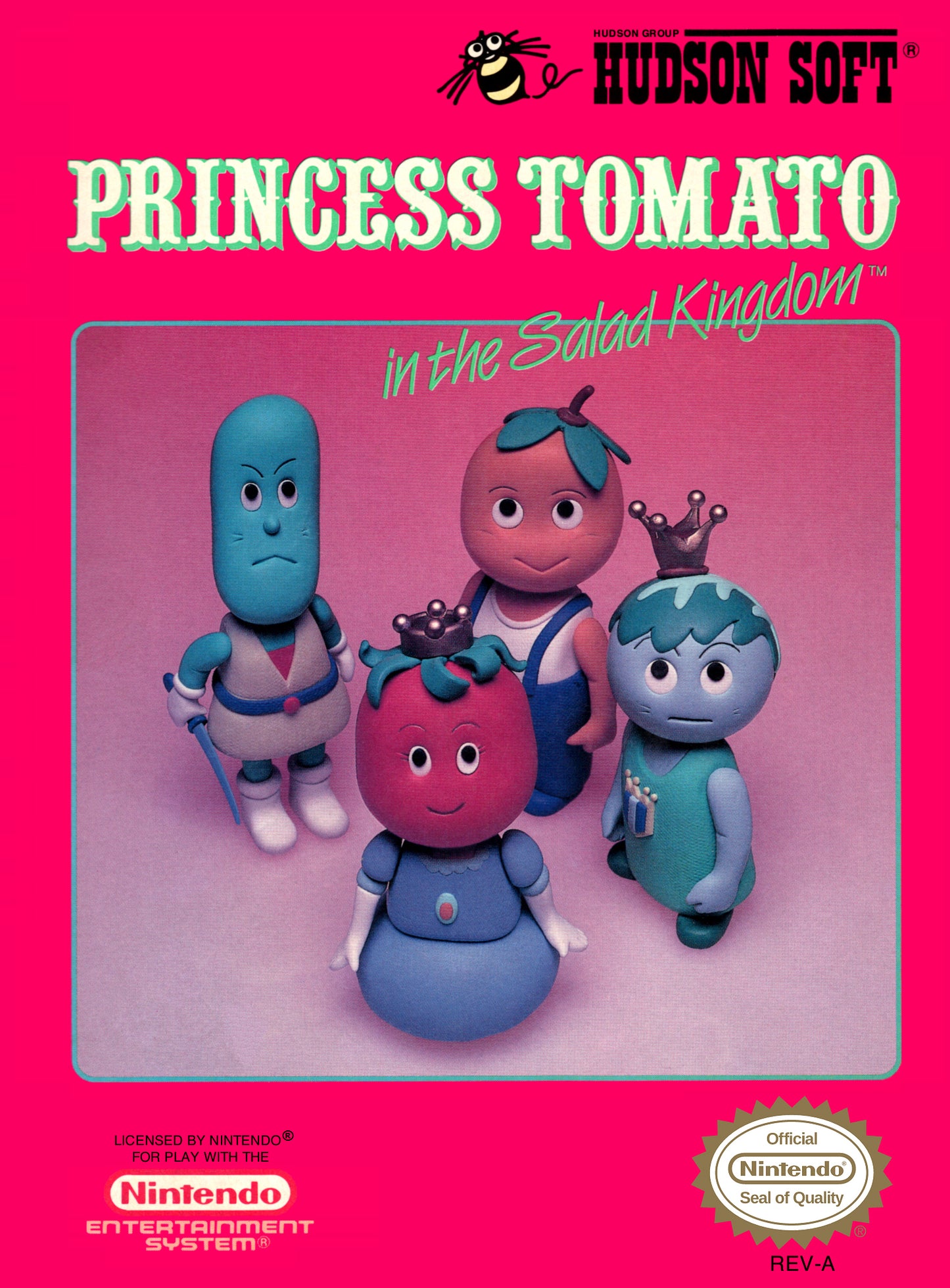 PRINCESS TOMATO IN THE SALAD KINGDOM - NES