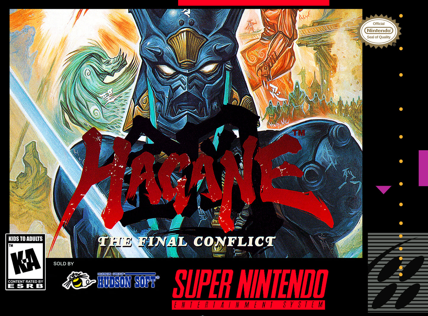 HAGANE: THE FINAL CONFLICT - SNES