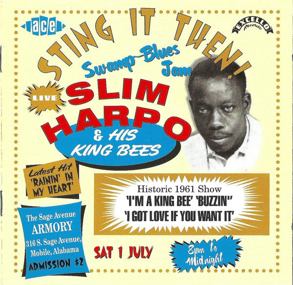 HARPO, SLIM - STING IT THEN!