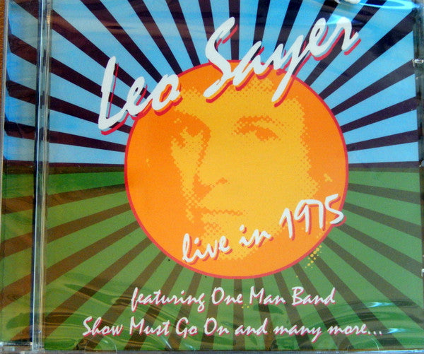 SAYER, LEO - LIVE IN 1975