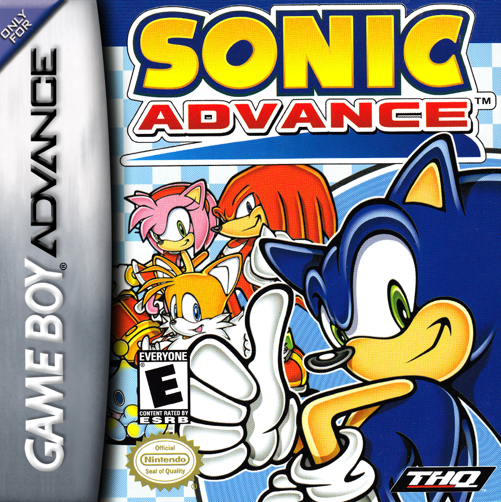 SONIC ADVANCE - GBA (CARTRIDGE ONLY)