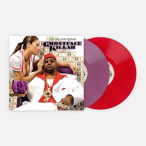 APOLLO BROWN & GHOSTFACE KILLAH - BIG DOE REHAB - RED & PURPLE COLORED VINYL