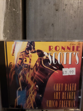 BAKER, CHET - LIVE AT RONNIE SCOTT'S