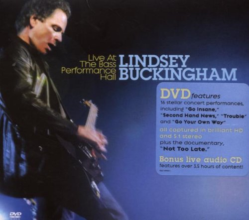 BUCKINGHAM, LINDSEY (FLEETWOOD MAC) - LIVE AT THE BASS PERFORMANCE HALL (CD & DVD)