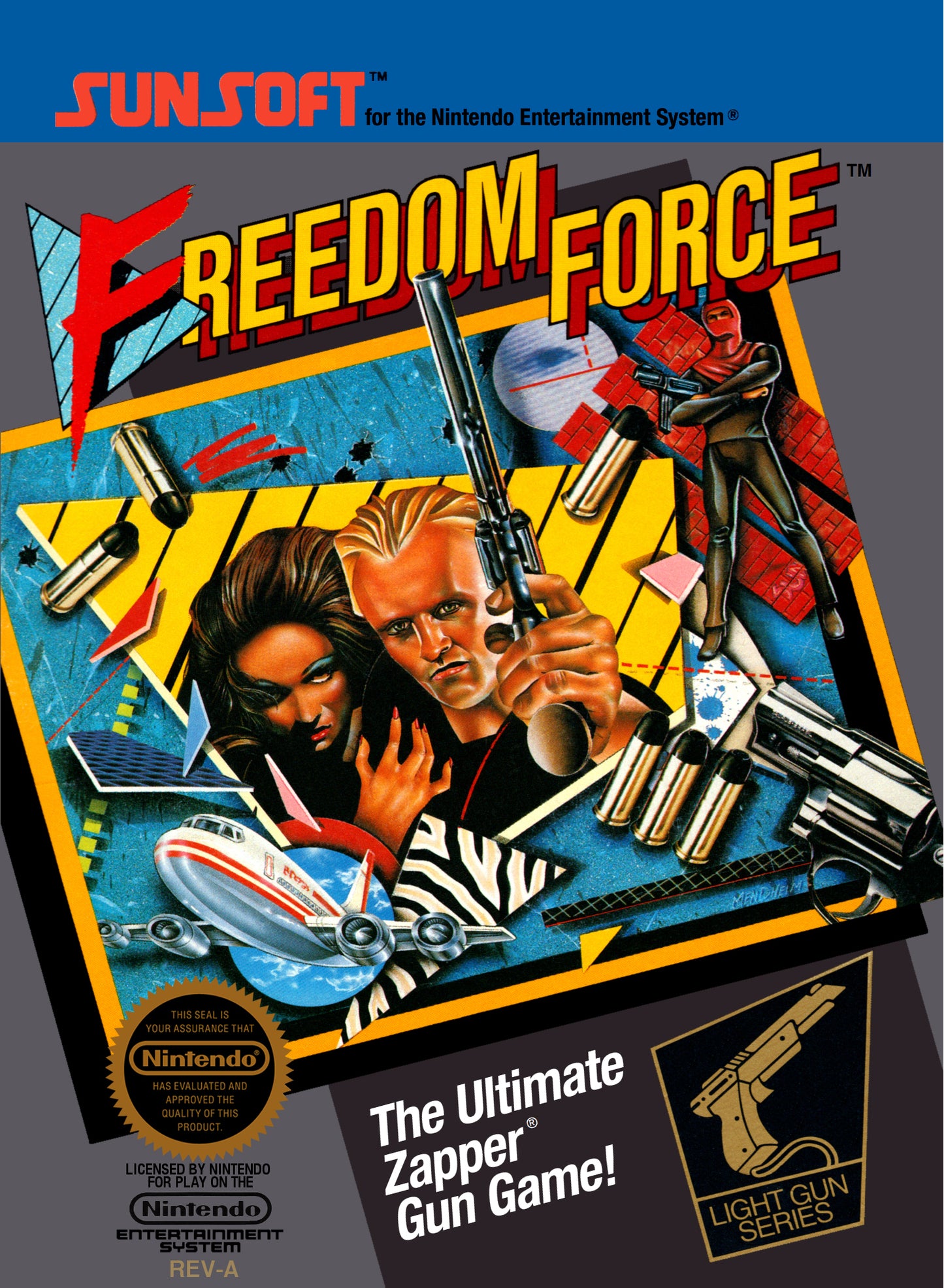 FREEDOM FORCE - NES (W/BOX)