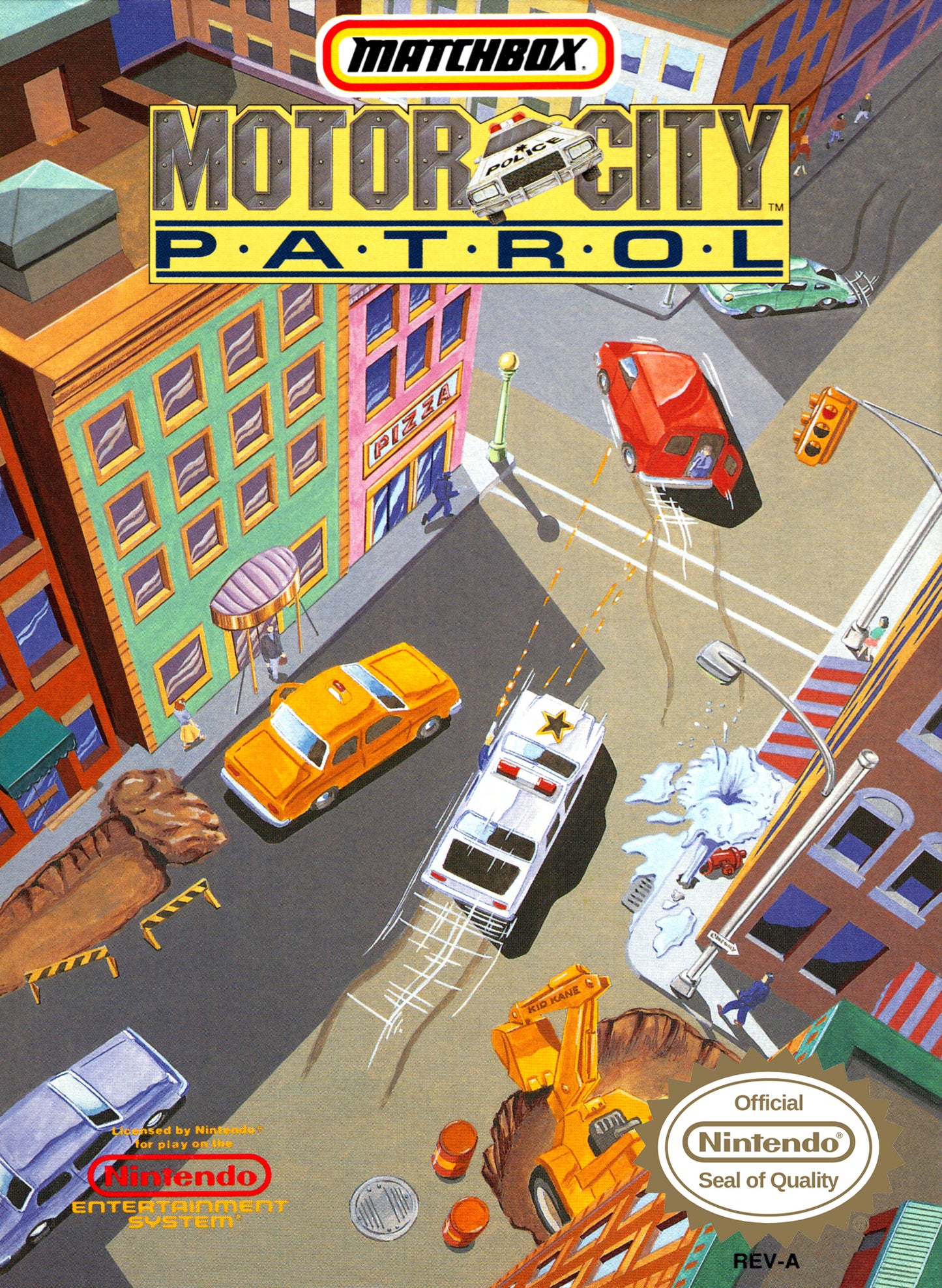 MOTOR CITY PATROL - NES