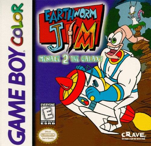 EARTHWORM JIM: MENACE 2 GALAXY - GBC