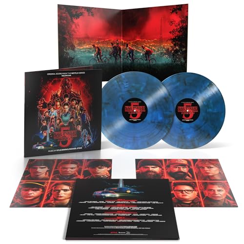 KYLE DIXON & MICHAEL STEIN - STRANGER THINGS 5 (ORIGINAL SCORE FROM THE NETFLIX SERIES) VOLUME 1 (BLUE LP)