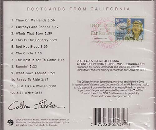 PETERSON, COLLEEN - POSTCARD FROM CALIFORNIA