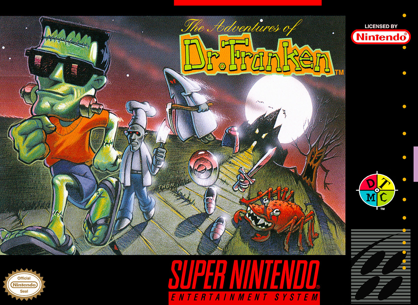 ADVENTURES OF DR. FRANKEN - SNES