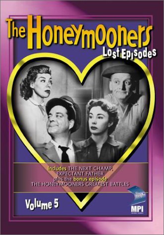HONEYMOONERS (TV SHOW) - DVD-LOST EPISODES-VOLUME 5