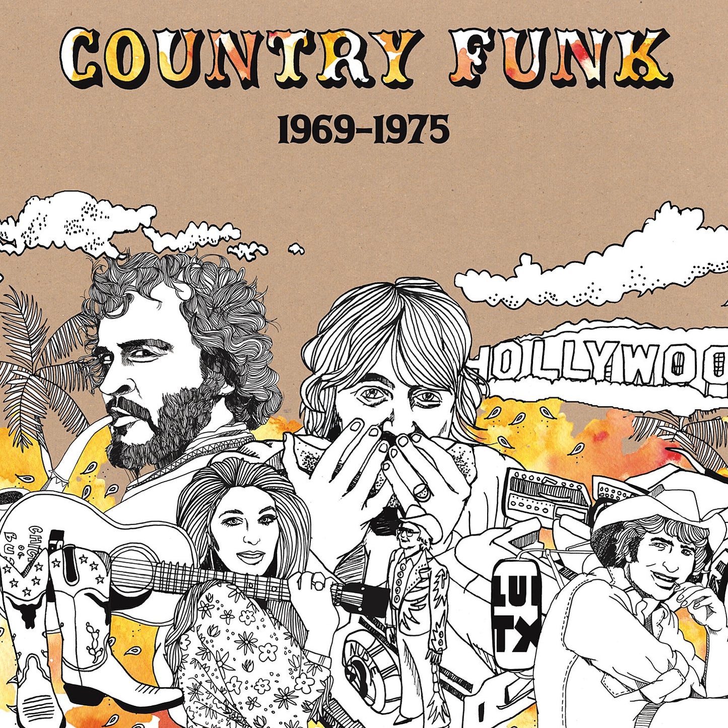 VARIOUS - COUNTRY FUNK