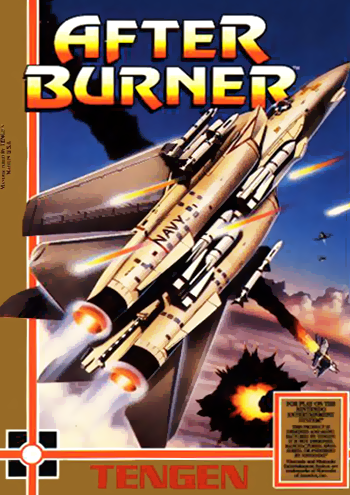 AFTER BURNER - NES