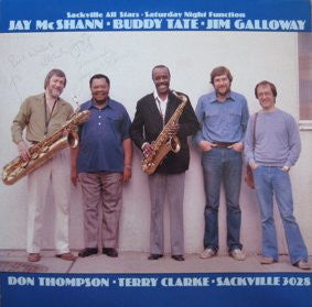 SACKVILLE ALL STARS - SATURDAY NIGHT FUNCTION
