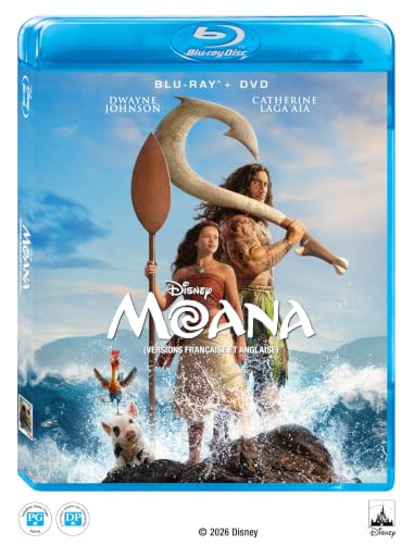 MOANA (LIVE ACTION) - BLU-INC. DVD COPY