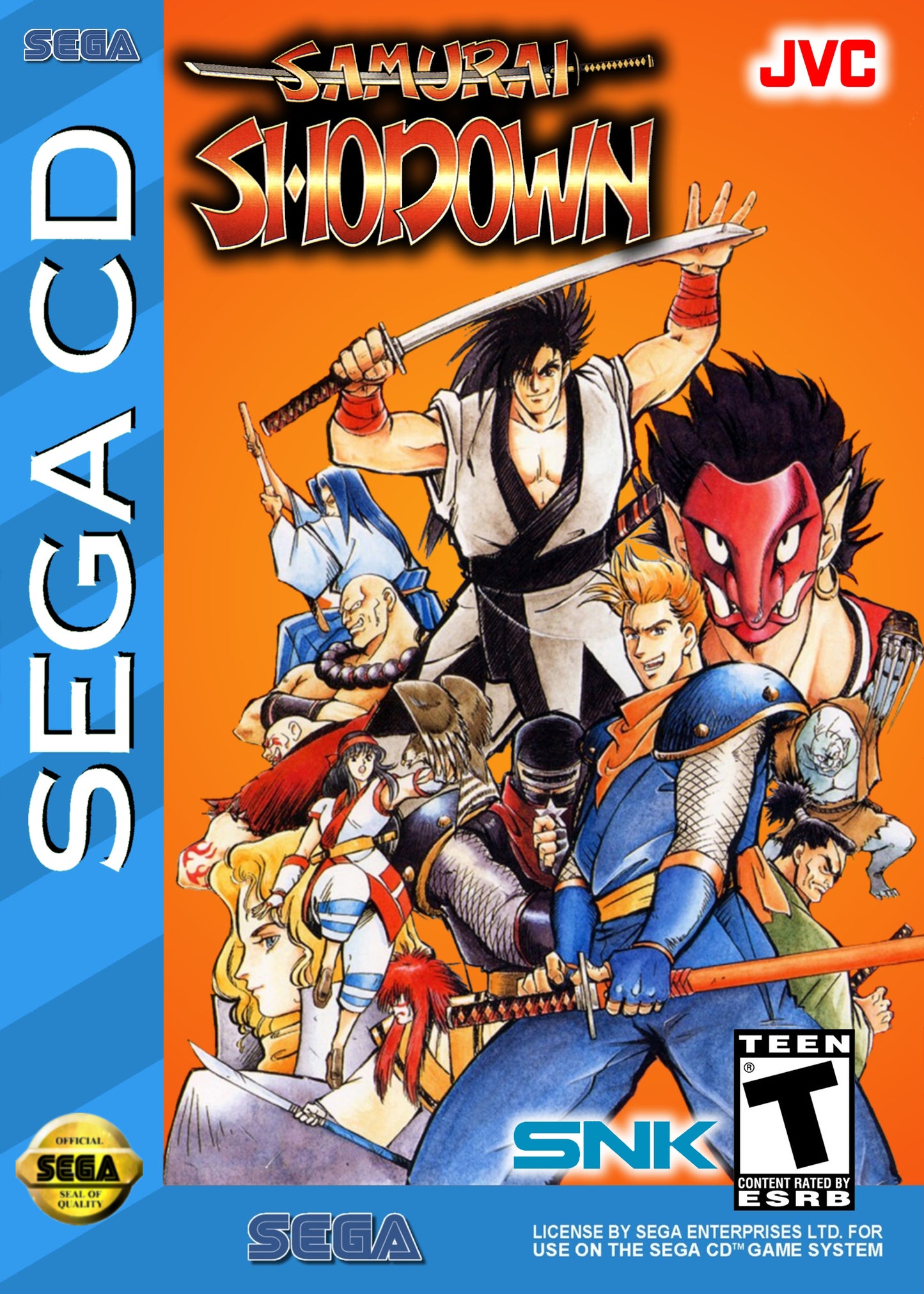 SAMURAI SHODOWN - SEGACD