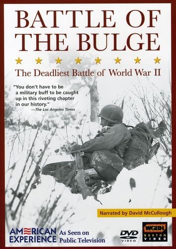 BATTLE OF THE BULGE (DOCUMENTARY) - DVD-AMERICAN EXPERIENCE
