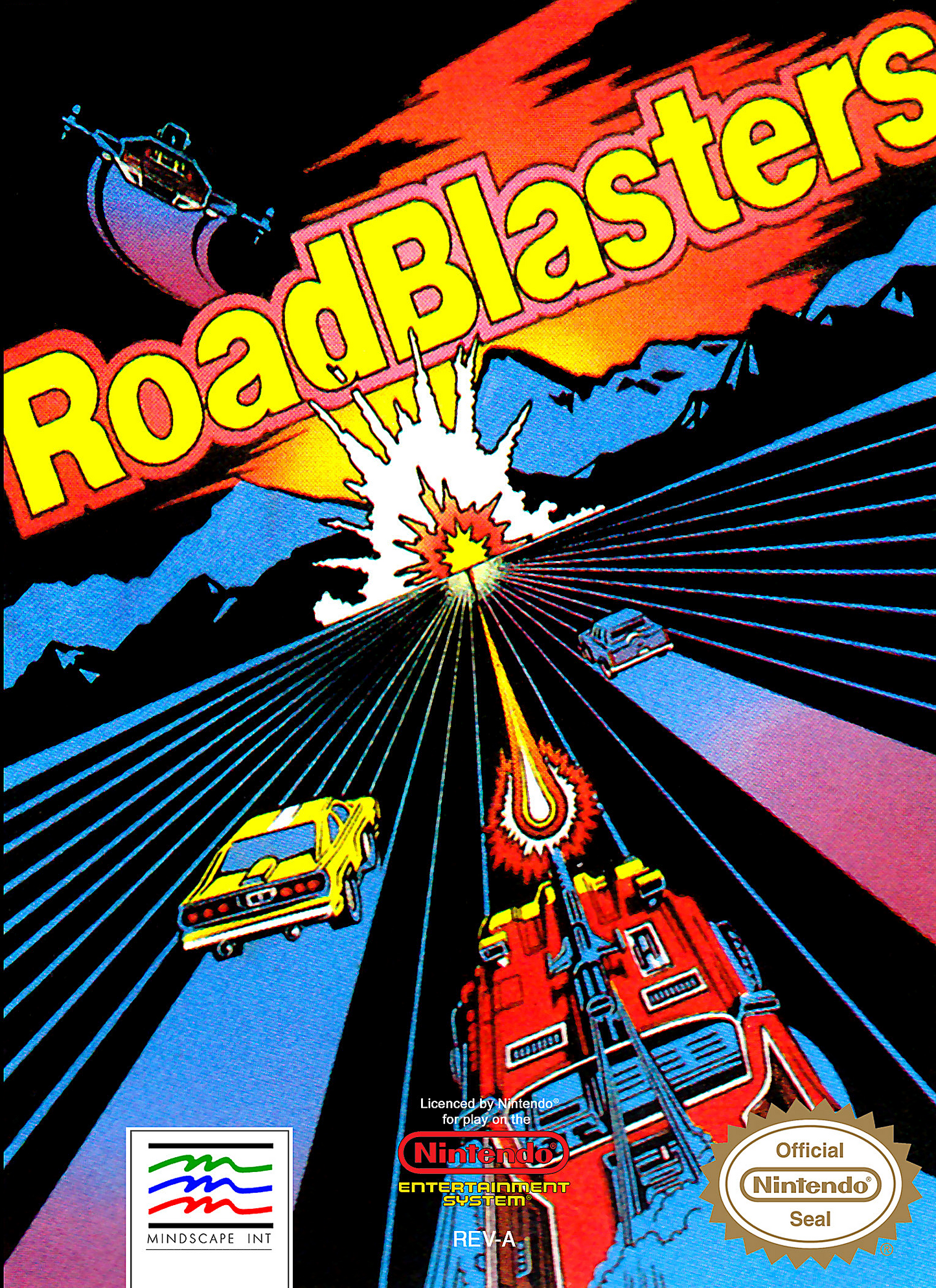 ROADBLASTERS - NES (W/BOX & MANUAL)