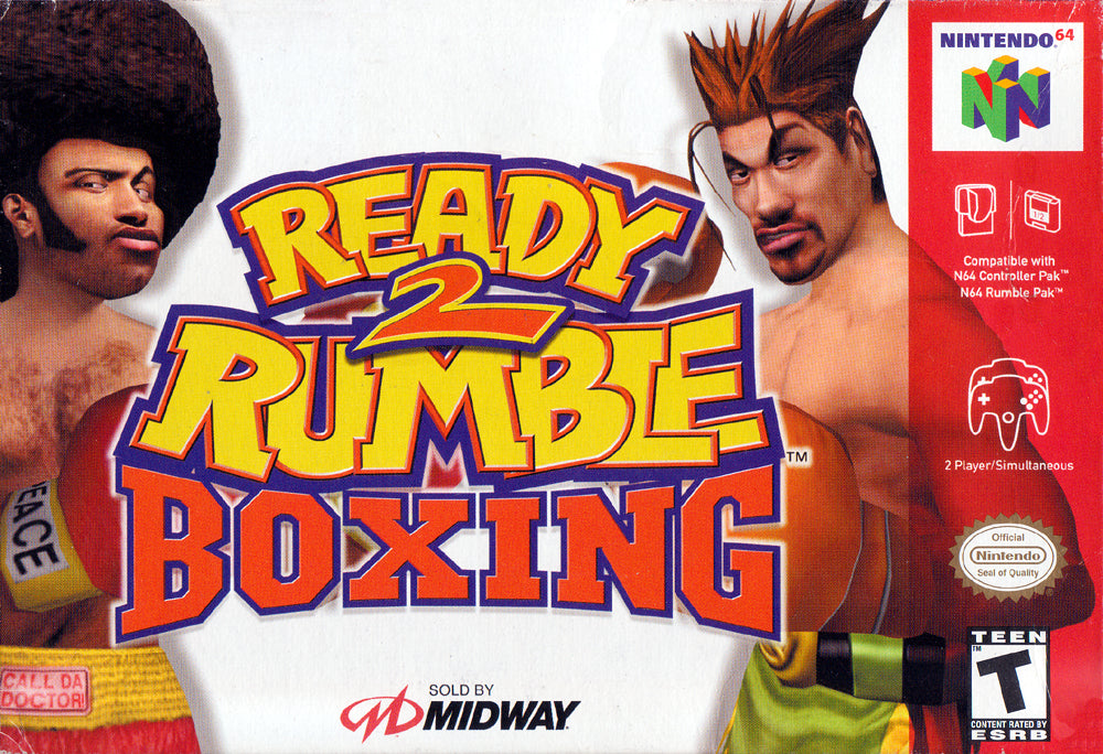READY 2 RUMBLE BOXING - N64 (W/BOX & MANUAL)