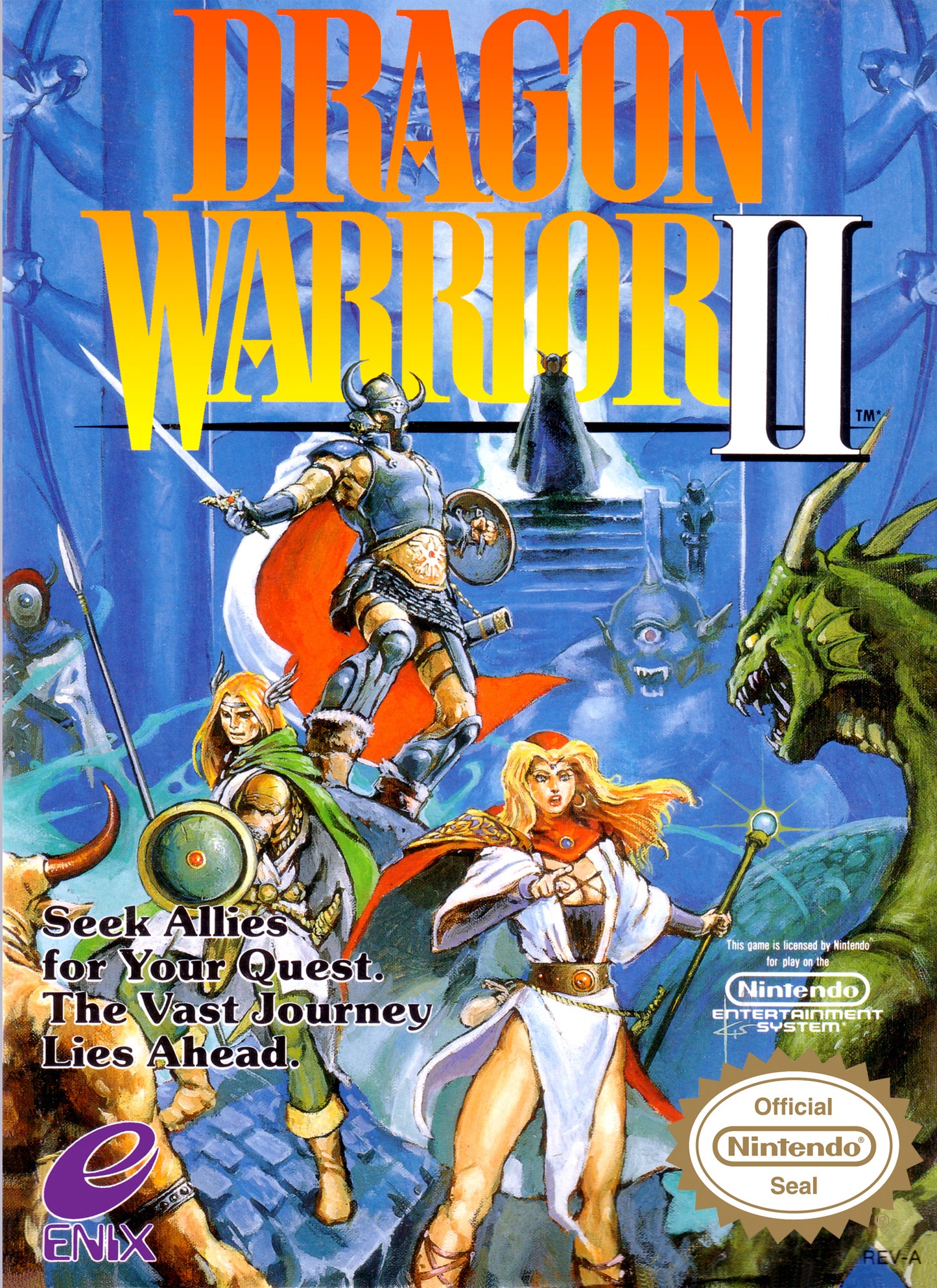 DRAGON WARRIOR II - NES