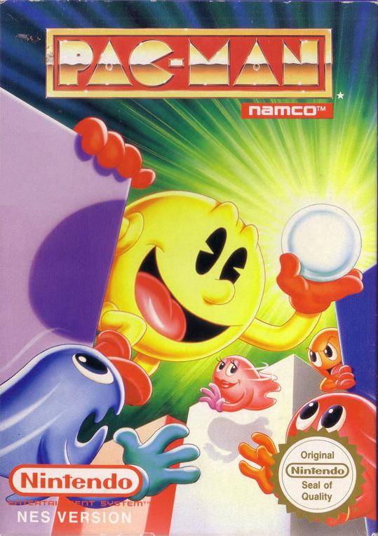 PAC-MAN (NAMCO) - NES (W/BOX)