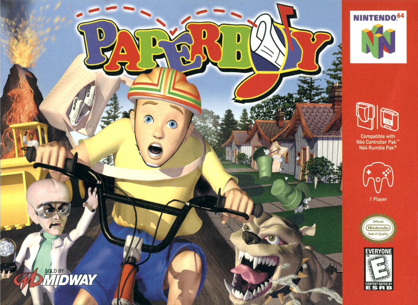 PAPERBOY - NES (W/BOX)