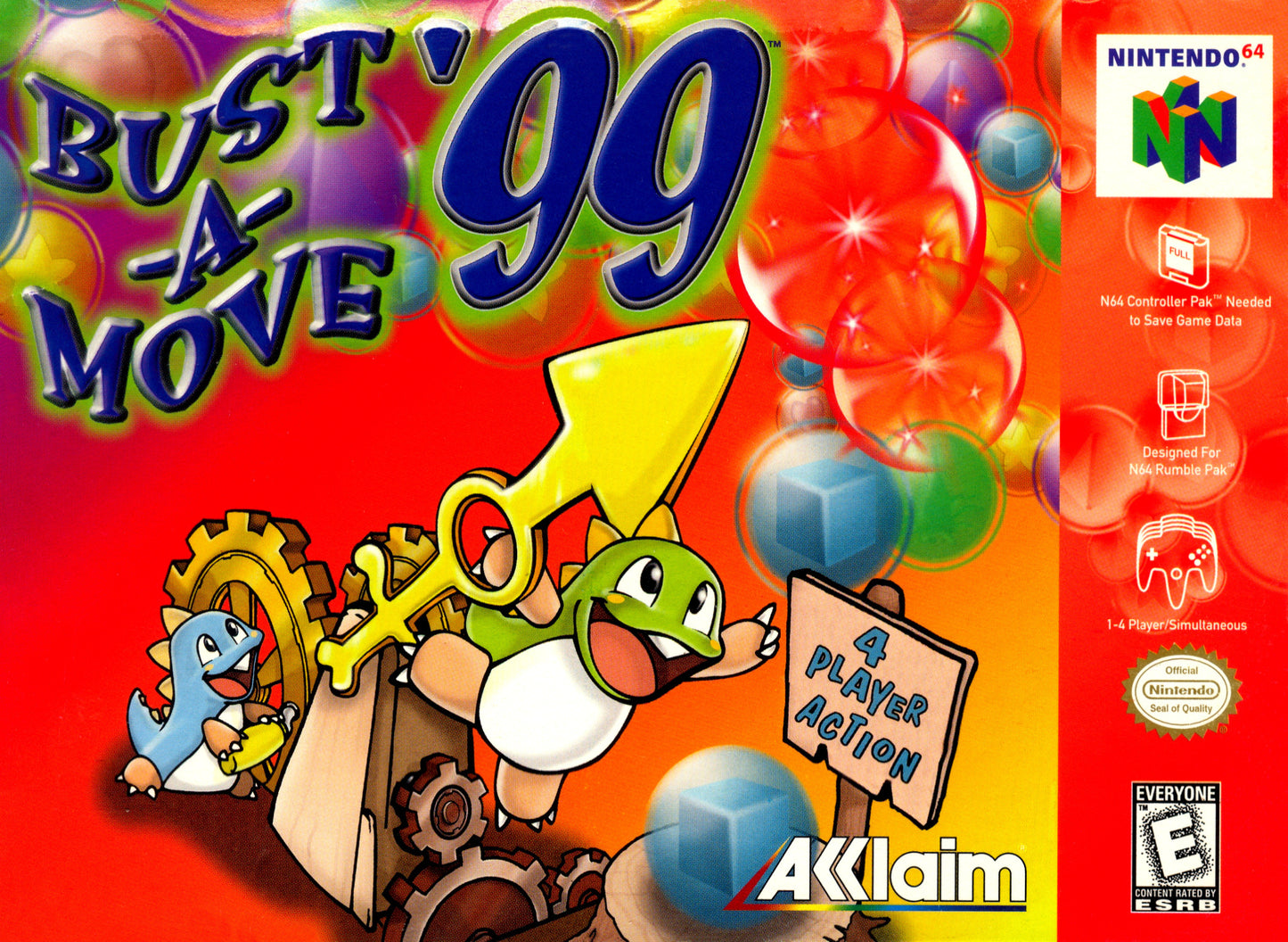 BUST-A-MOVE 2 - N64 (W/BOX)