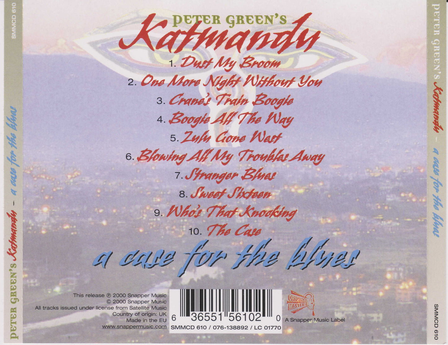 KATMANDU - A CASE FOR THE BLUES