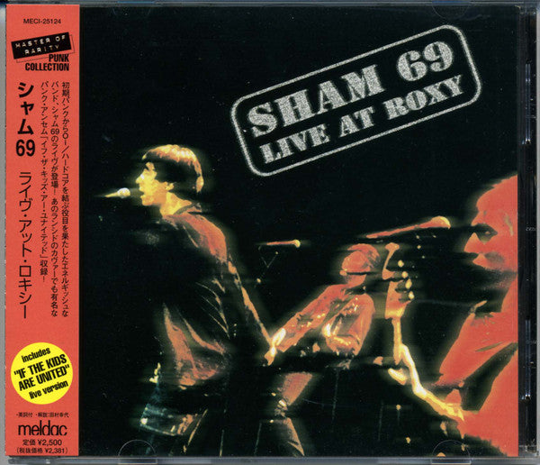 SHAM 69 - LIVE AT THE ROXY