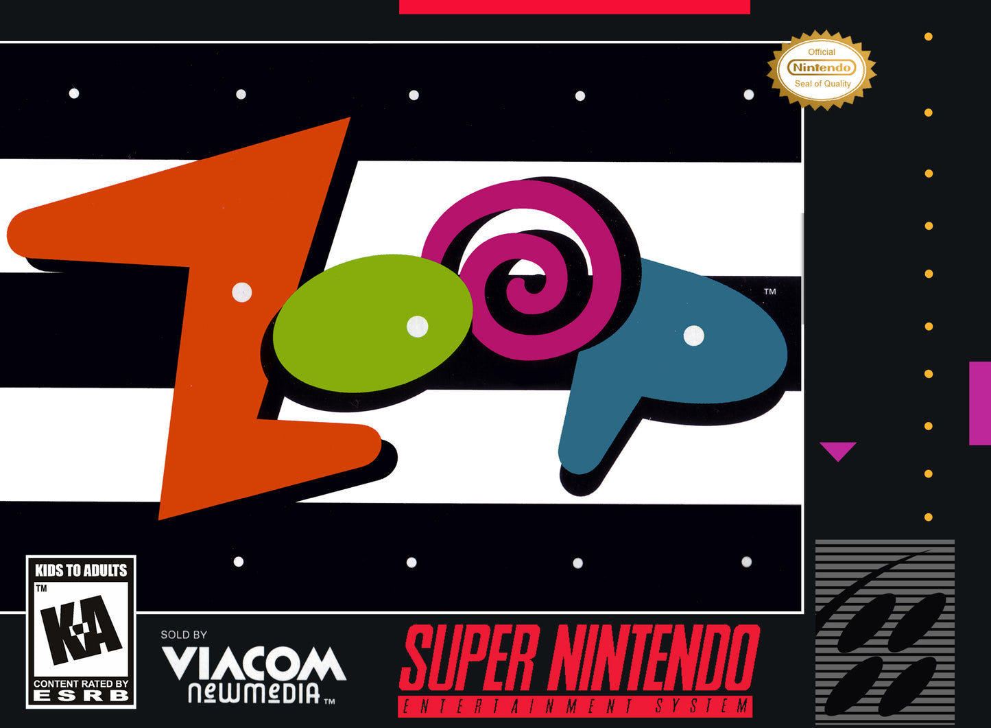 ZOOP - SNES (W/BOX)