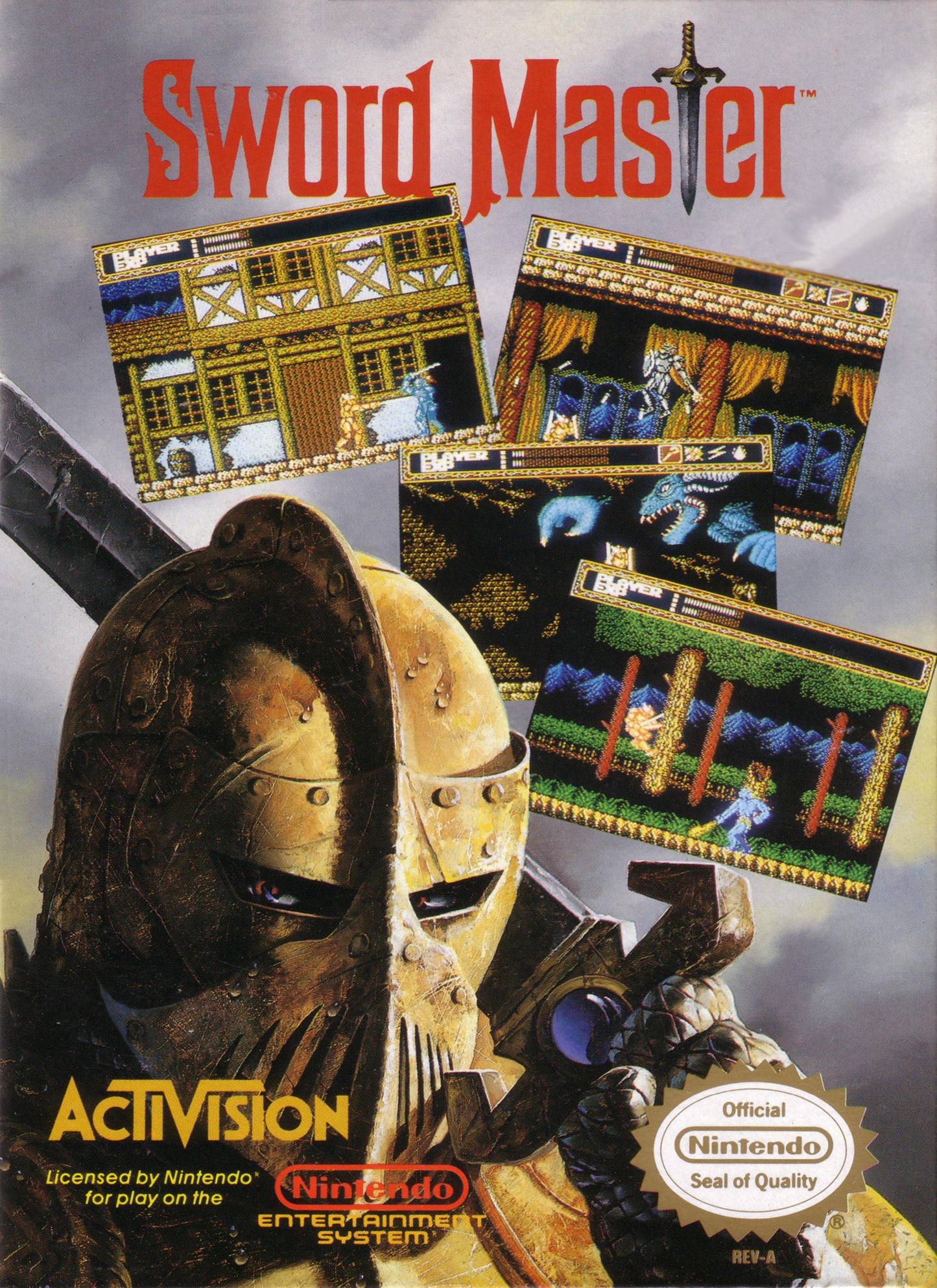 SWORD MASTER - NES (W/BOX)