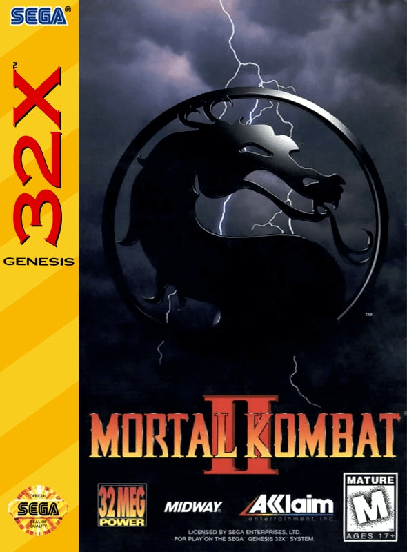 MORTAL KOMBAT II - 32X