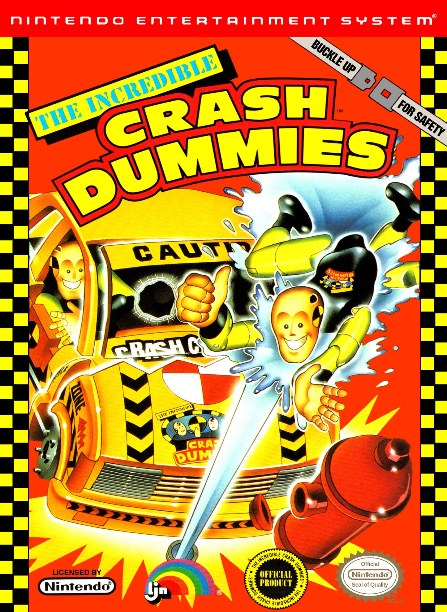 INCREDIBLE CRASH DUMMIES - NES