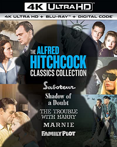 HITCHCOCK, ALFRED - BLU-4K-CLASSICS COLLECTION-SABOTEUR/SHAD