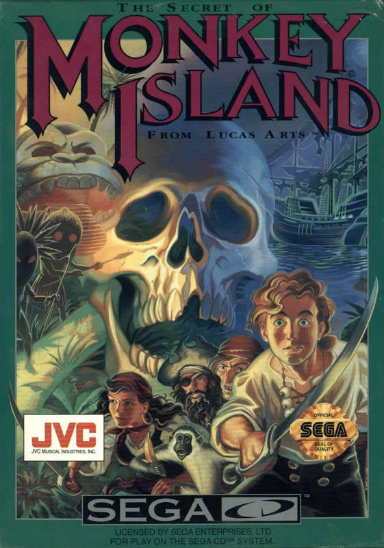 SECRET OF MONKEY ISLAND - SEGACD