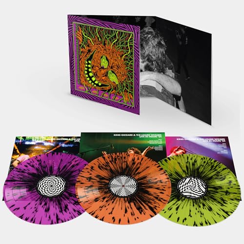 KING GIZZARD AND THE LIZARD WIZARD - KING GIZZARD - LIVE IN MIAMI '24 (TRIPLE GATEFOLD - SPLATTER VINYL)