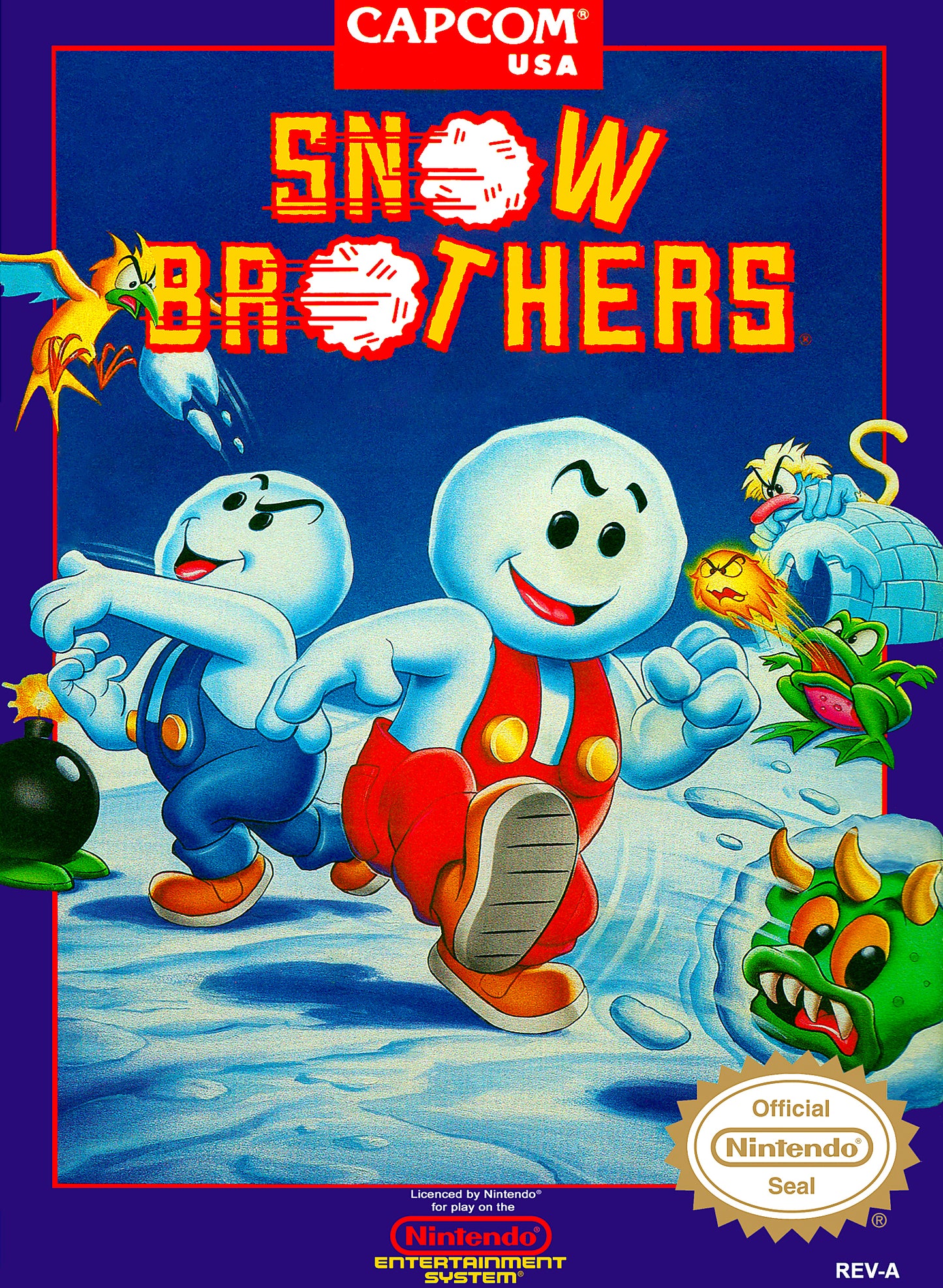 SNOW BROTHERS - NES