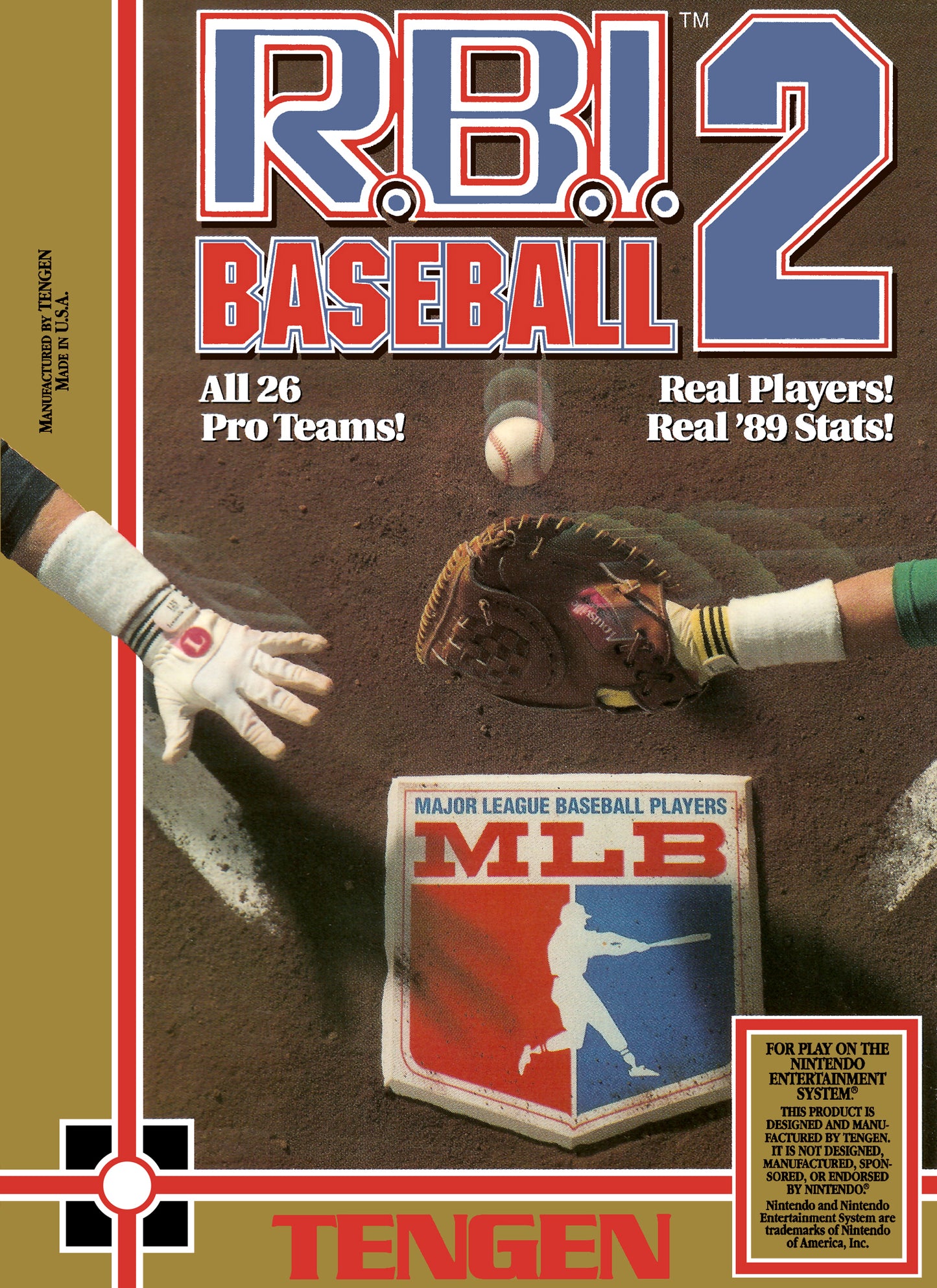 RBI BASEBALL 2 - NES